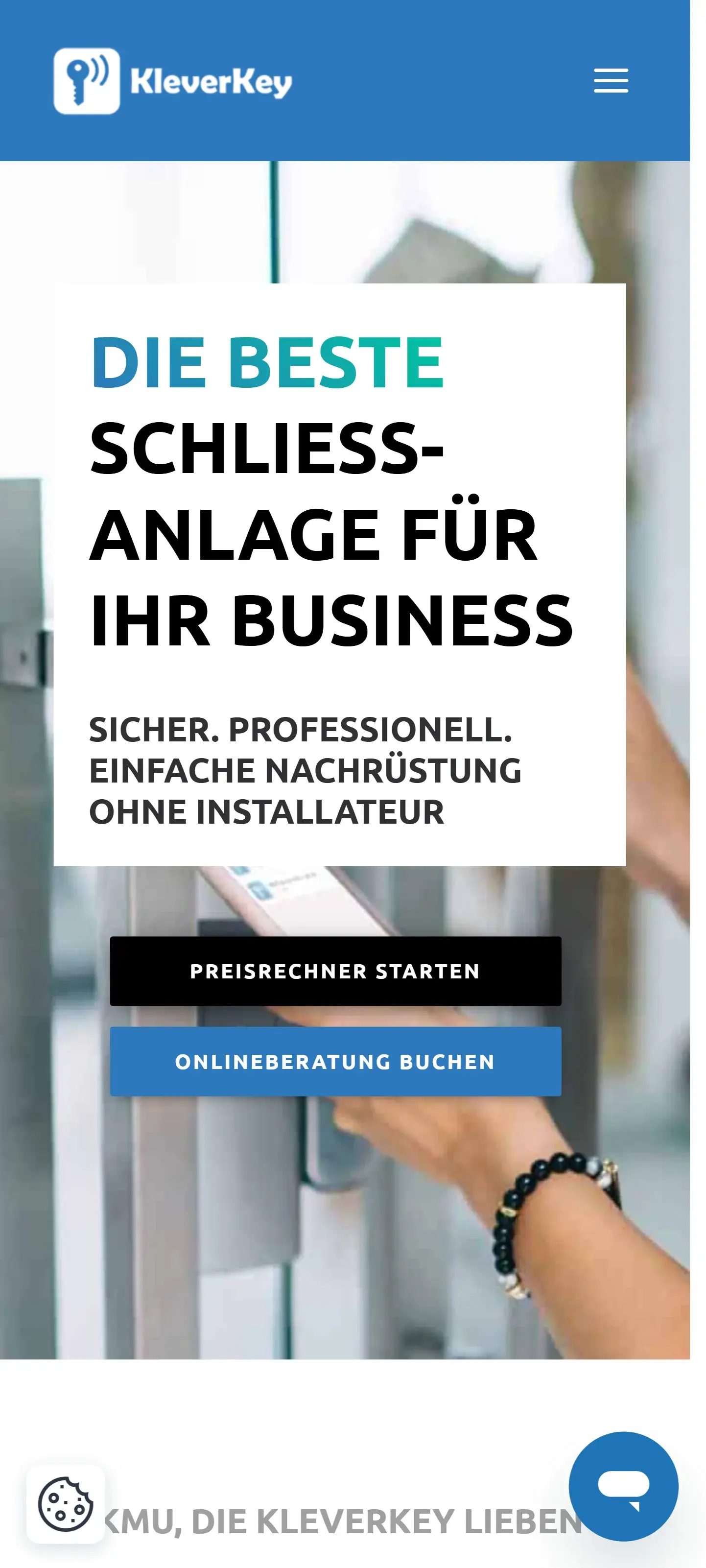 Figma Design & WordPress Implementation — mobile view